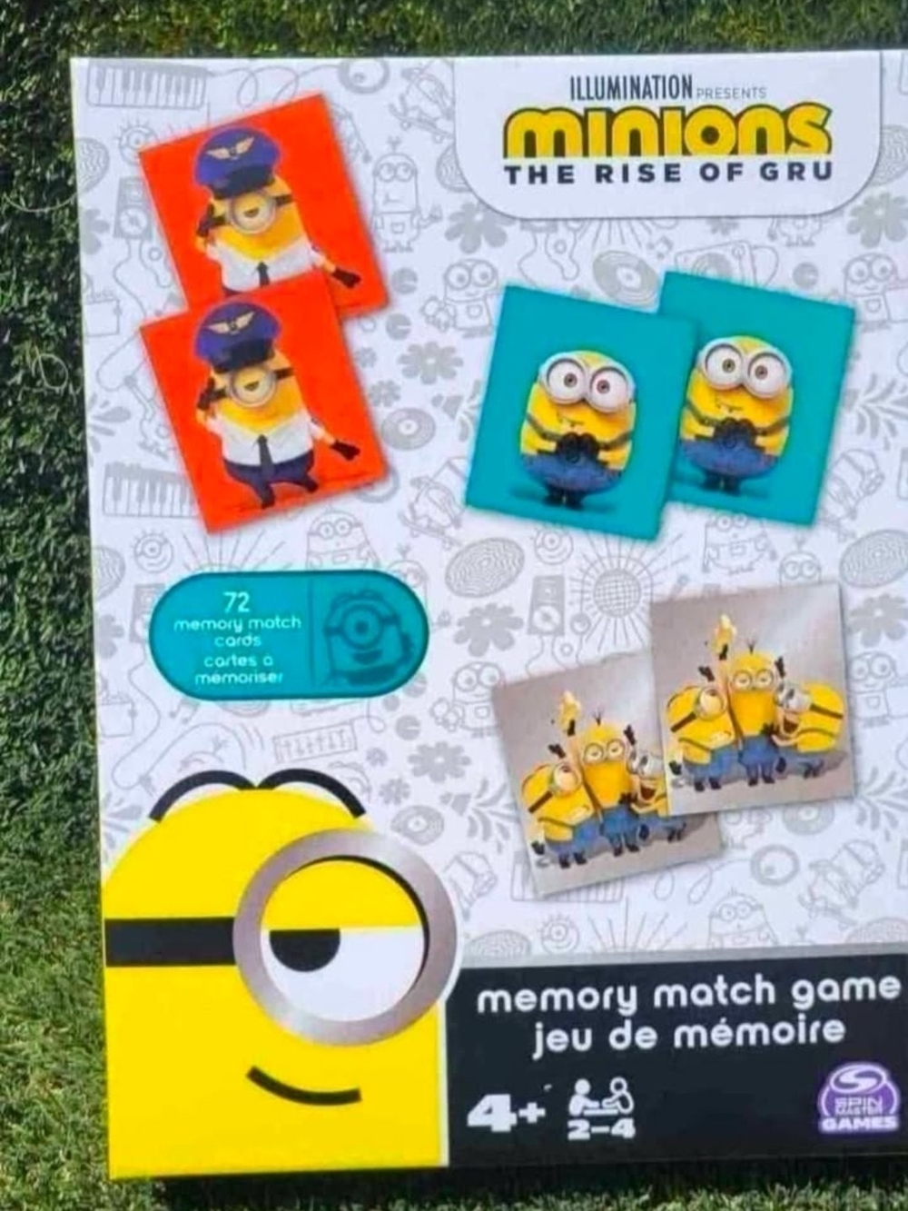 Kids Minions Memory Match Game New